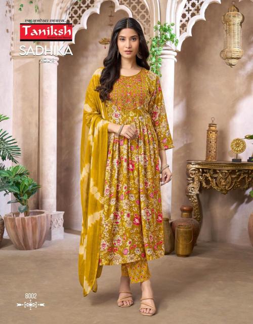Taniksh sadhika vol 8 wholesale kurtis price